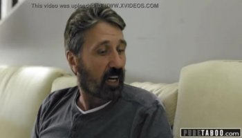 Lady enjoys sucking that bald and erected schlong